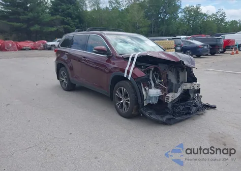 2019 Toyota Highlander Le from USA, damaged, VIN 5TDBZRFH6KS943719